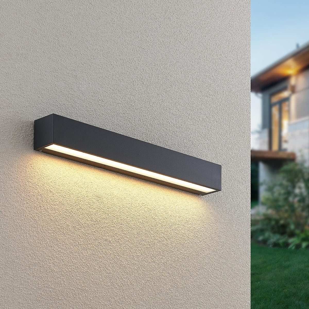 LED utevegglampe Lengo antrasitt forfra