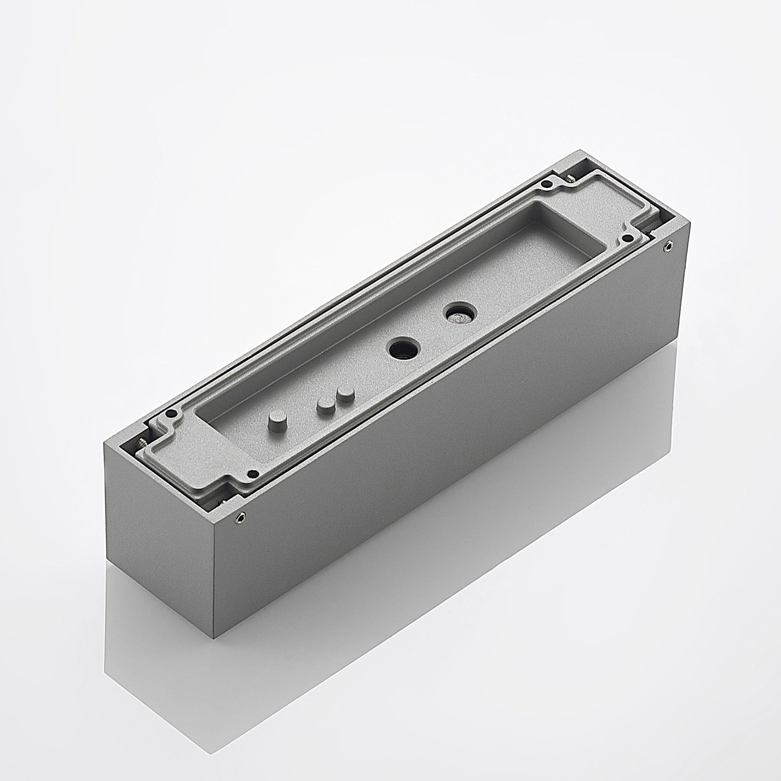 LED utevegglampe Lengo grå aluminium 25 cm CCT IP65 - Arcchio