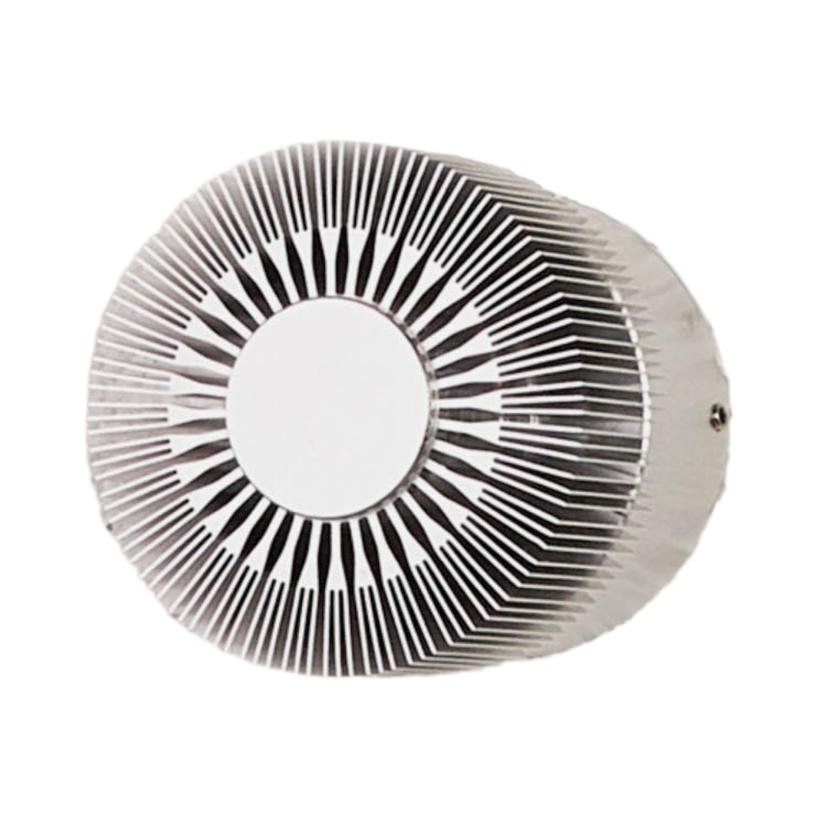 LED utevegglampe Lennias aluminium detalj av lysmønster