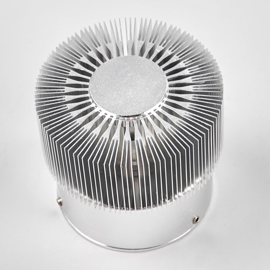 LED utevegglampe Lennias aluminium nærbilde av materiale