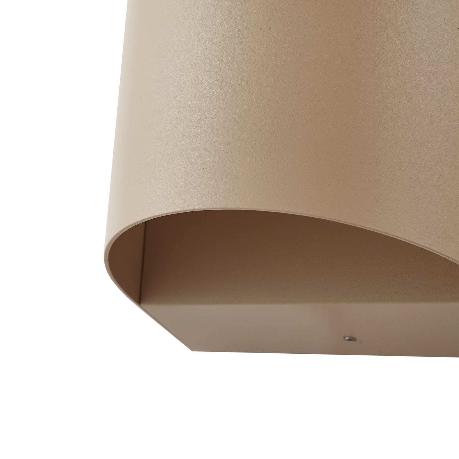 LED utevegglampe Lenore aluminium veggkontakt