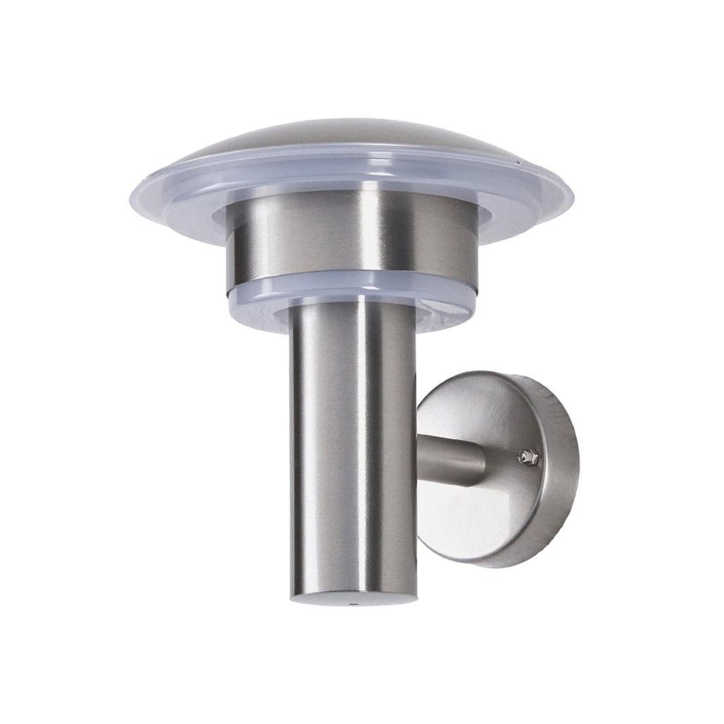 LED utevegglampe Lillie rustfritt stål detalj