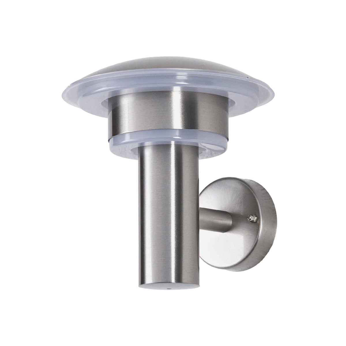 LED utevegglampe Lillie rustfritt stål detalj