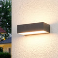 LED utevegglampe Lissi antrasitt opp og ned forside