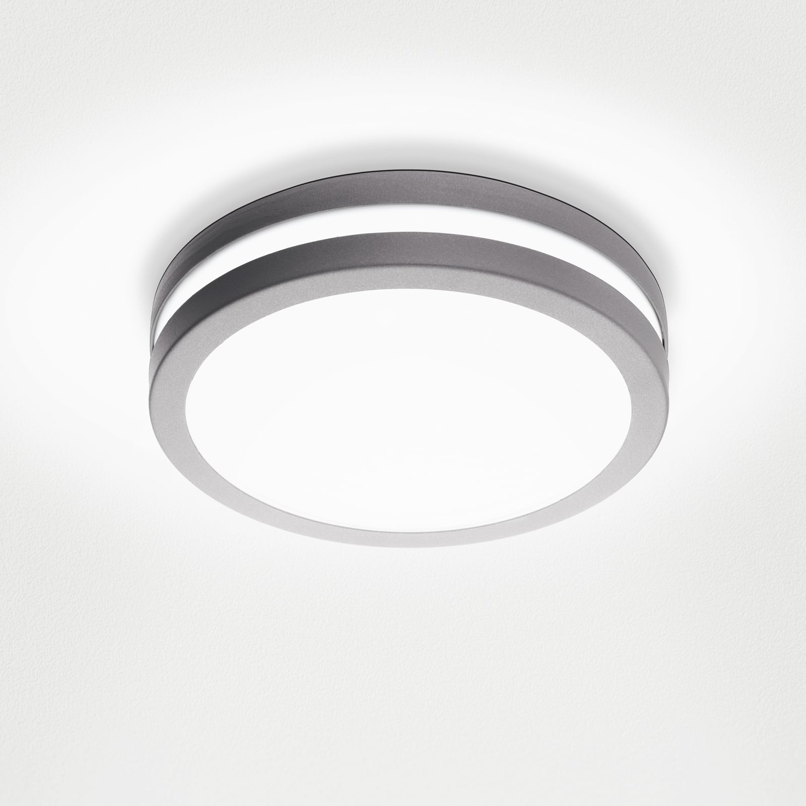 LED utevegglampe Locana-C Bluetooth dimbar forfra