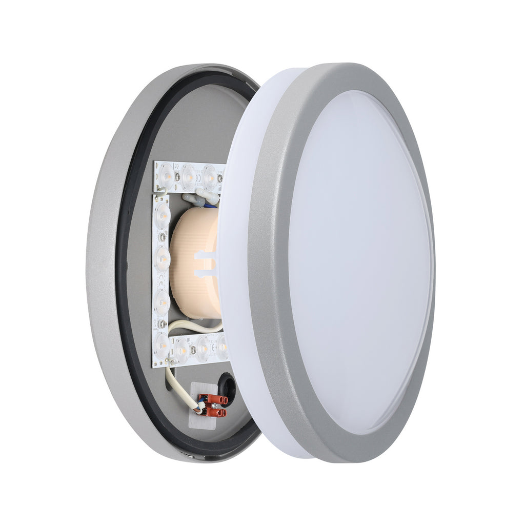 LED utevegglampe Locana-C Bluetooth dimbar lys av