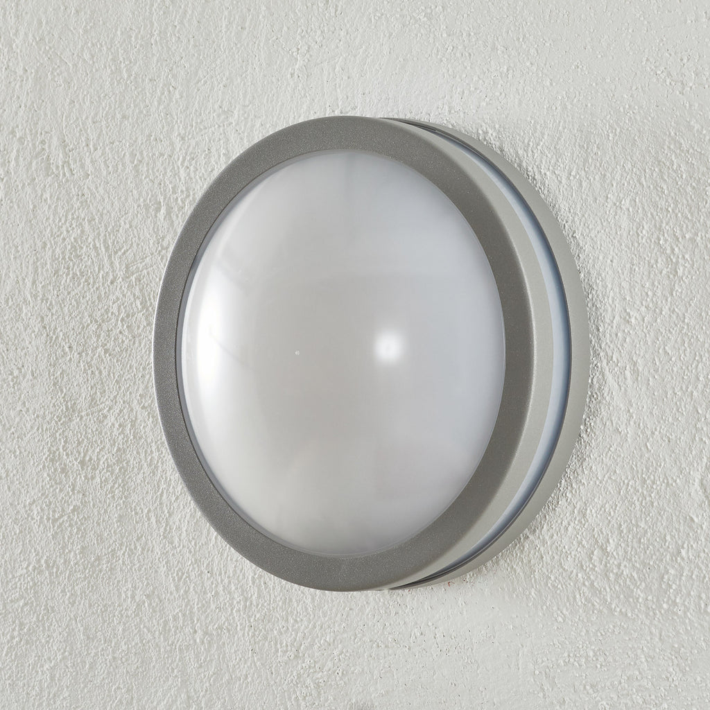 LED utevegglampe Locana-C Bluetooth dimbar montert