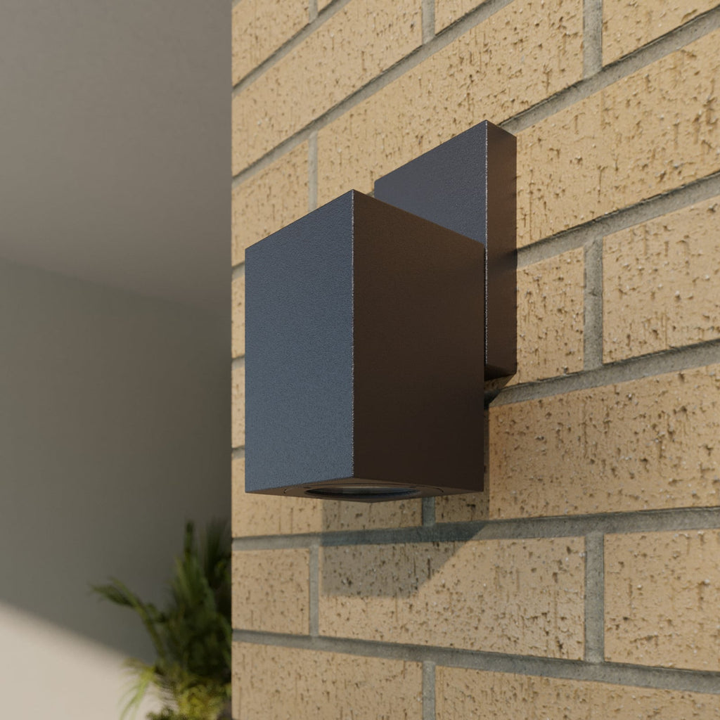 LED utevegglampe Lorik svingbar grafitt 7W IP54 - Lucande
