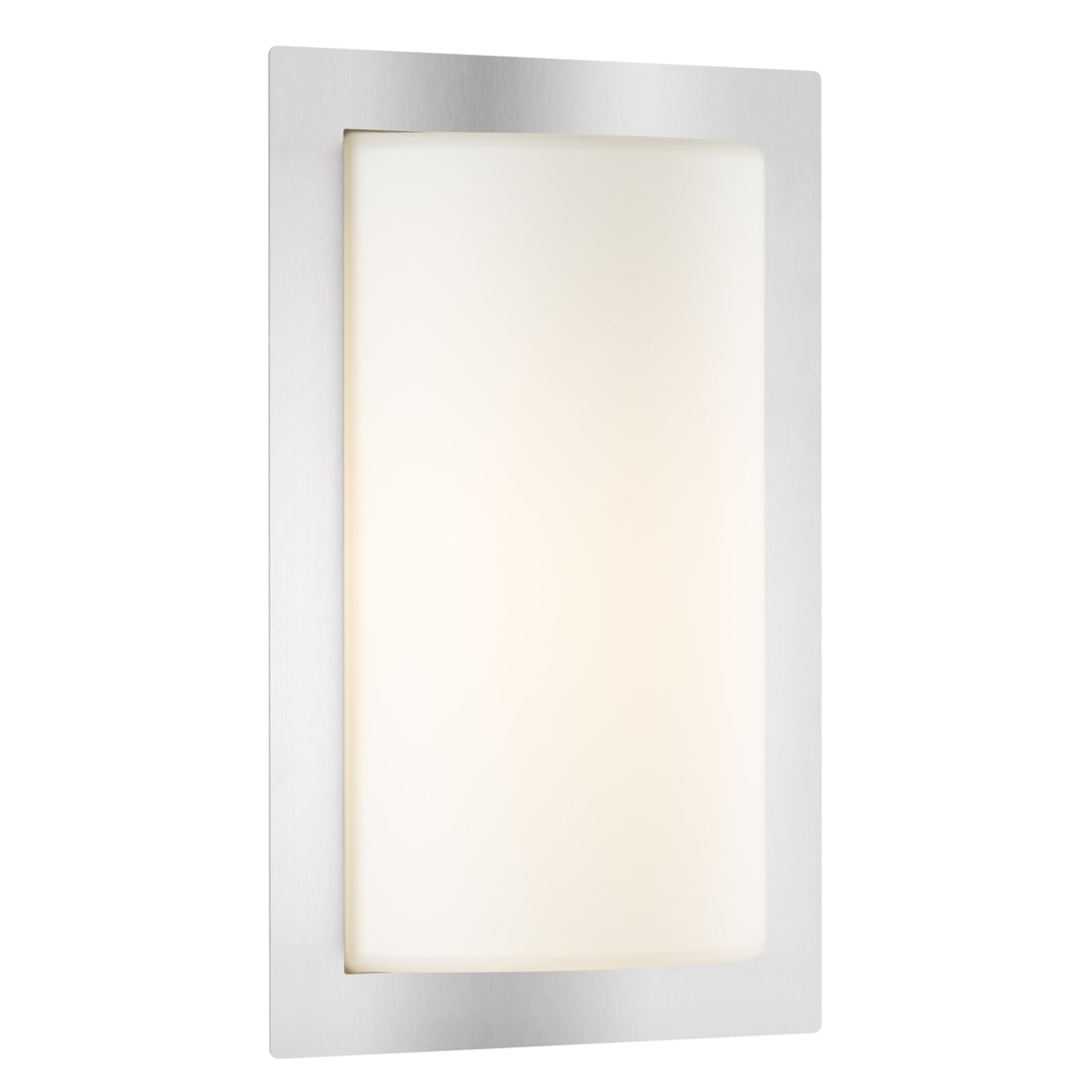 Detalj av LED utevegglampe Luis med bevegelsessensor rustfritt stål IP44