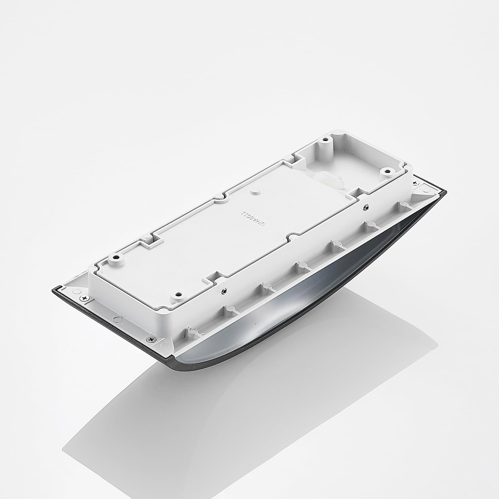LED utevegglampe Mathea aluminium antrasitt installasjon