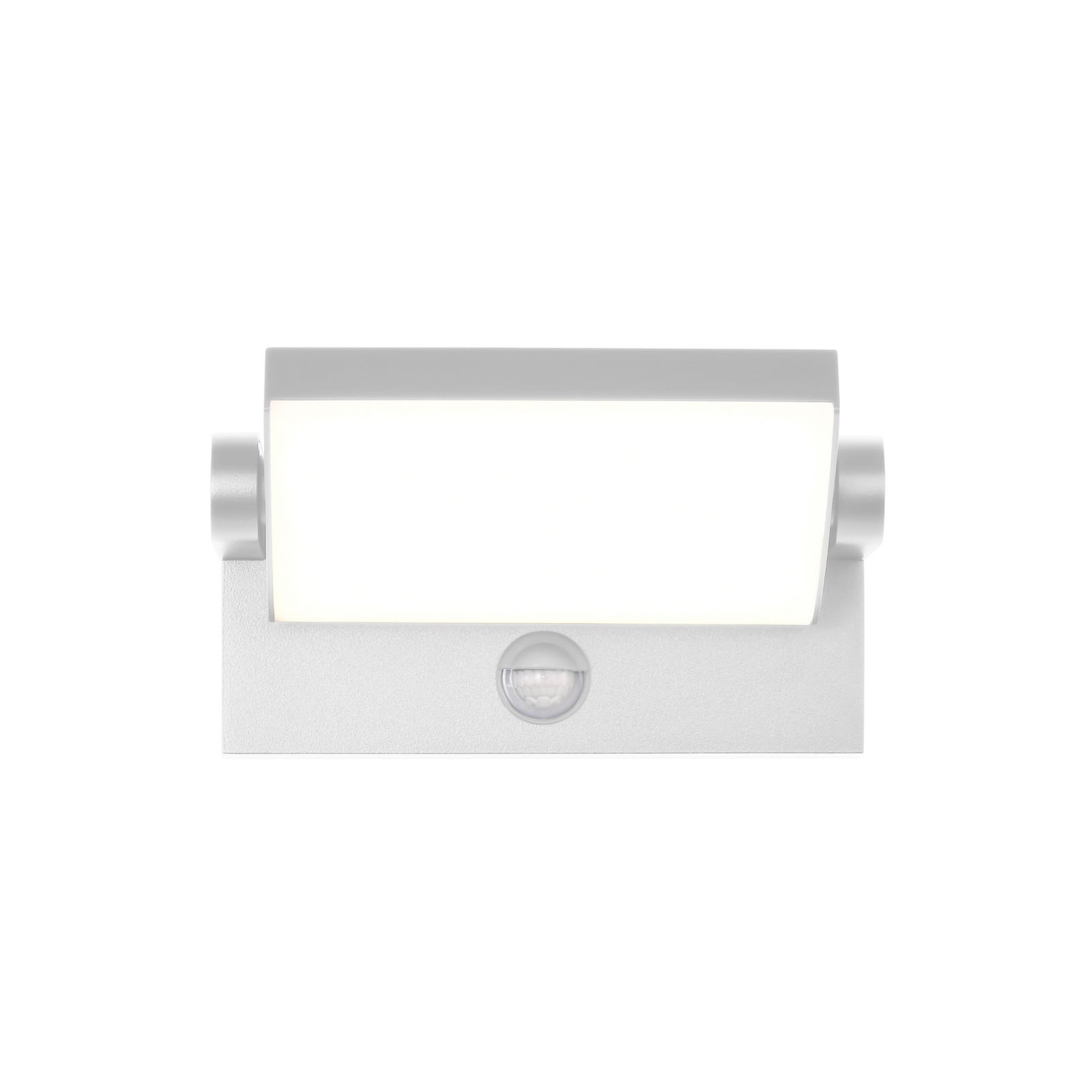 Montert LED utevegglampe med bevegelsessensor hvit CCT 20W IP54