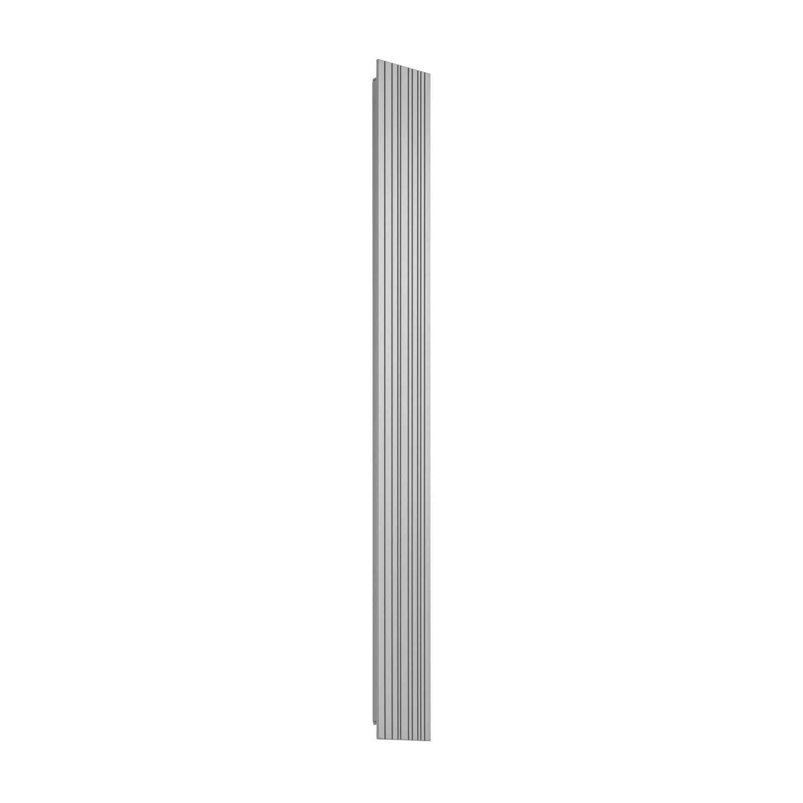 Nærbilde av LED utevegglampe Melira aluminium 100 cm IP65 grå