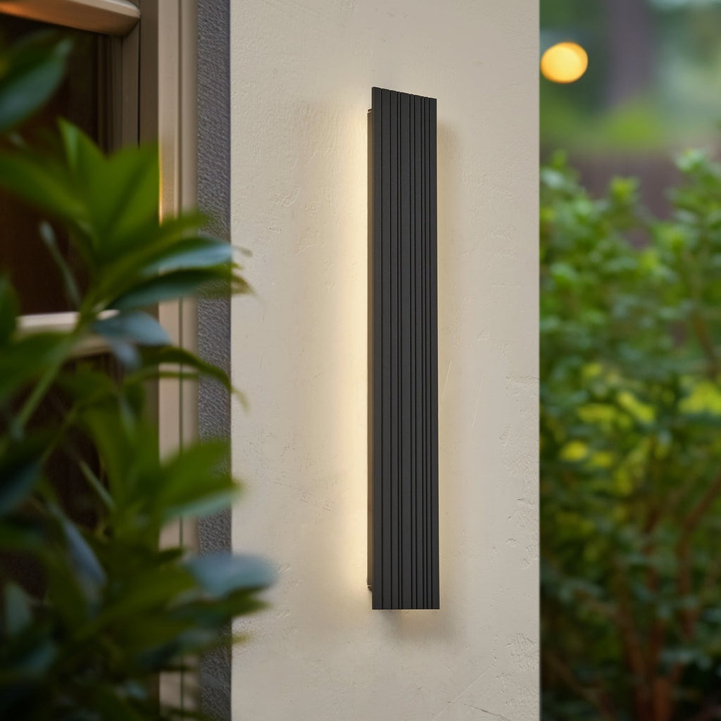 LED utevegglampe Melira antrasitt 60 cm IP65 bakside