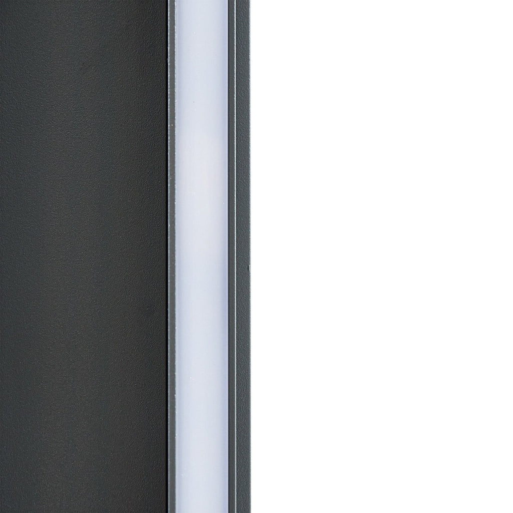 LED utevegglampe Melira antrasitt 60 cm IP65 materialdetalj