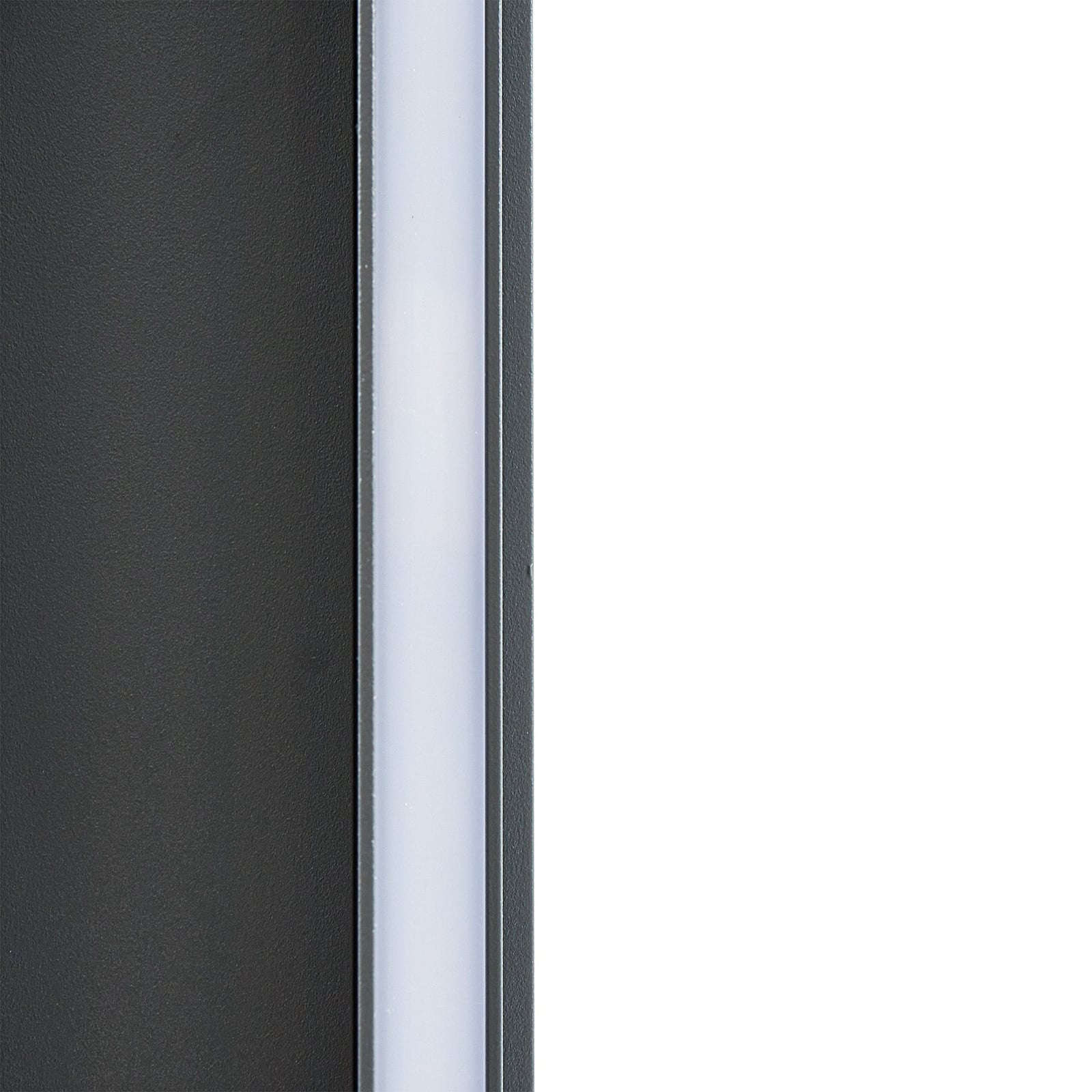 LED utevegglampe Melira antrasitt 60 cm IP65 materialdetalj