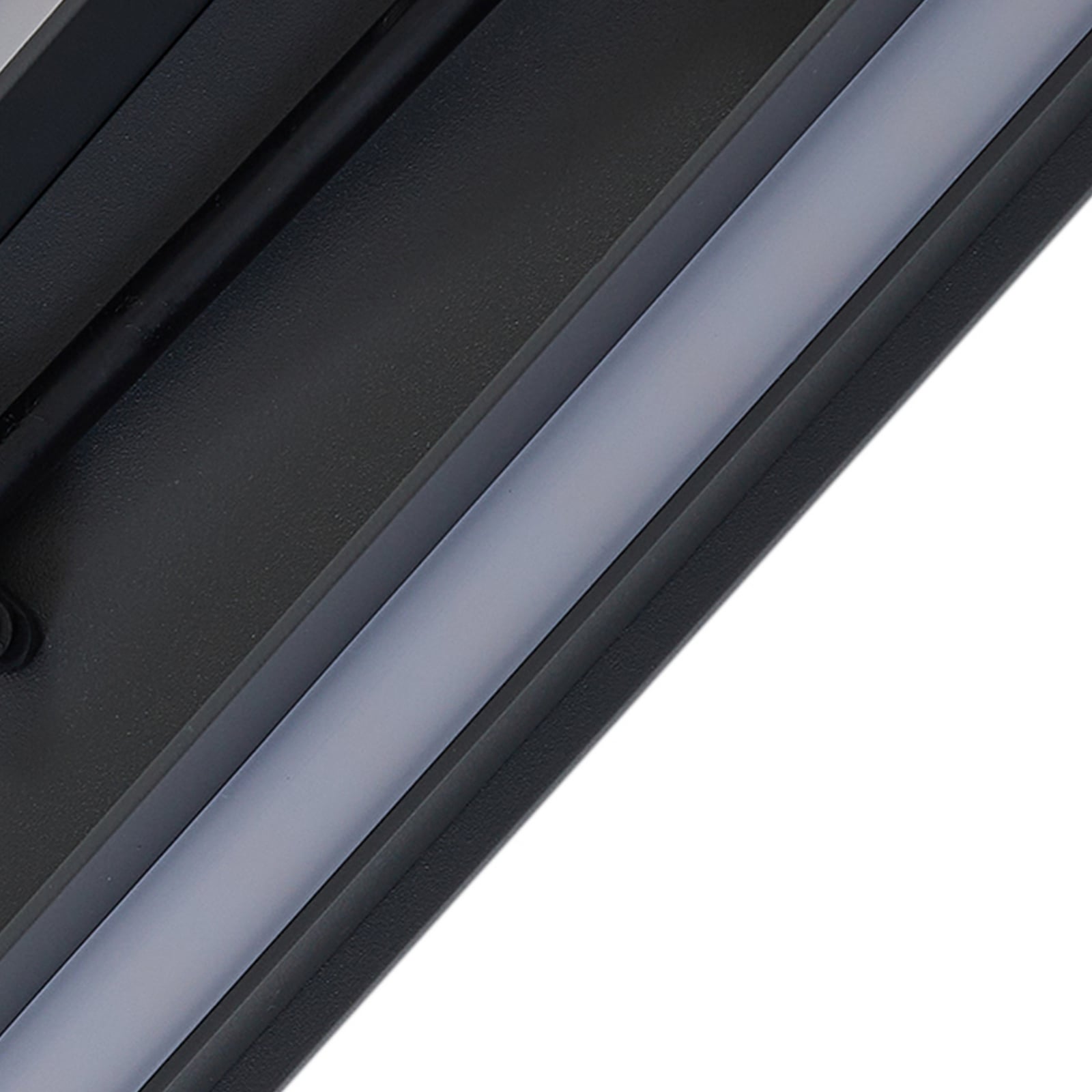 LED utevegglampe Melira antrasitt lysdetalj