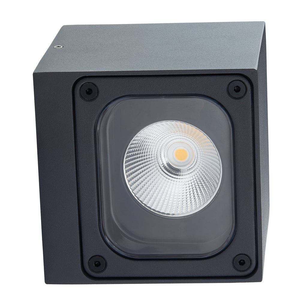 LED utevegglampe Merjem opp og ned 10 cm IP54 lysbildning nedover