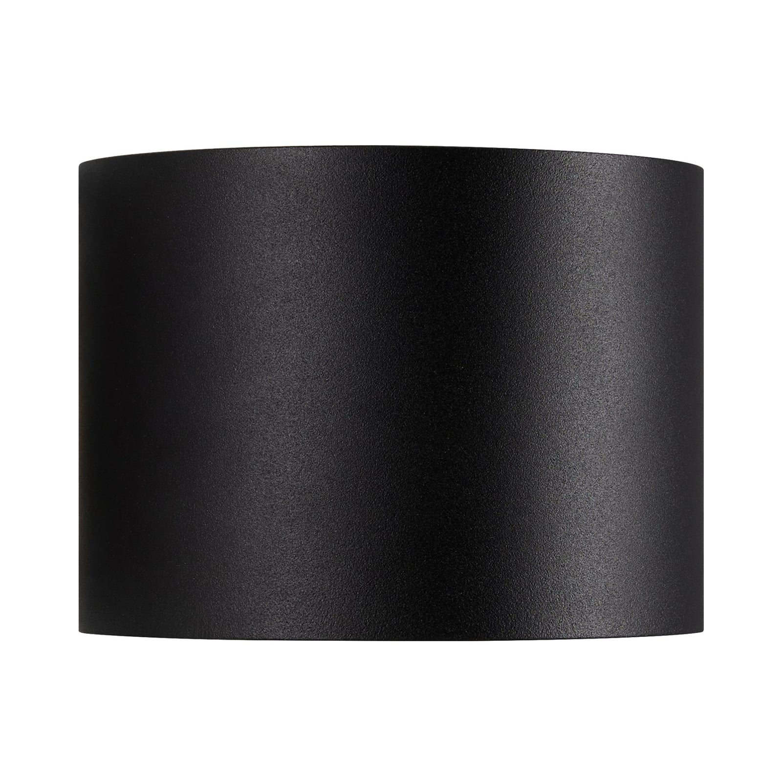 LED utevegglampe Milda opp og ned svart aluminium IP44 bakside