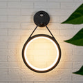 LED utevegglampe Mirco ringformet front