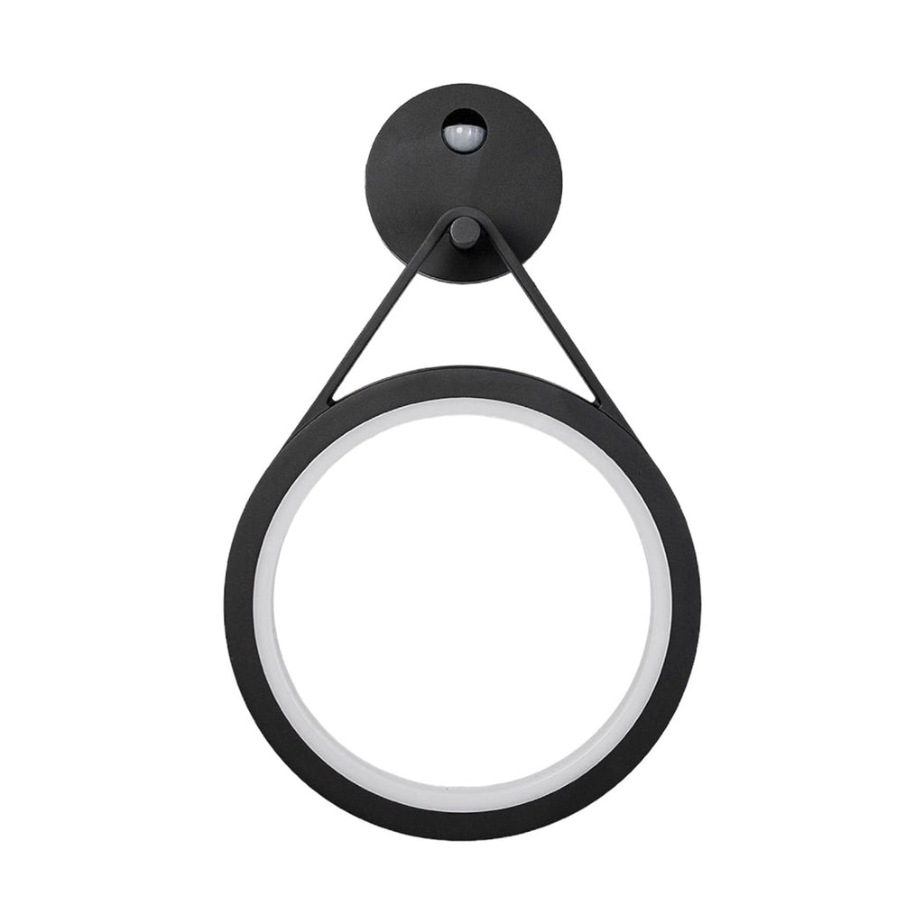 LED utevegglampe Mirco montert på vegg