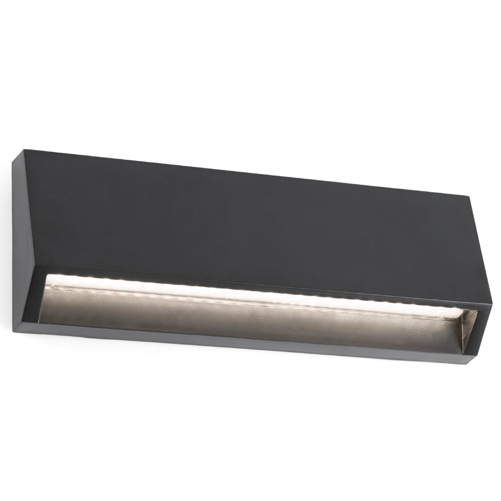 LED utevegglampe Must mørkegrå nedlys IP65 21,7 cm fra FARO BARCELONA