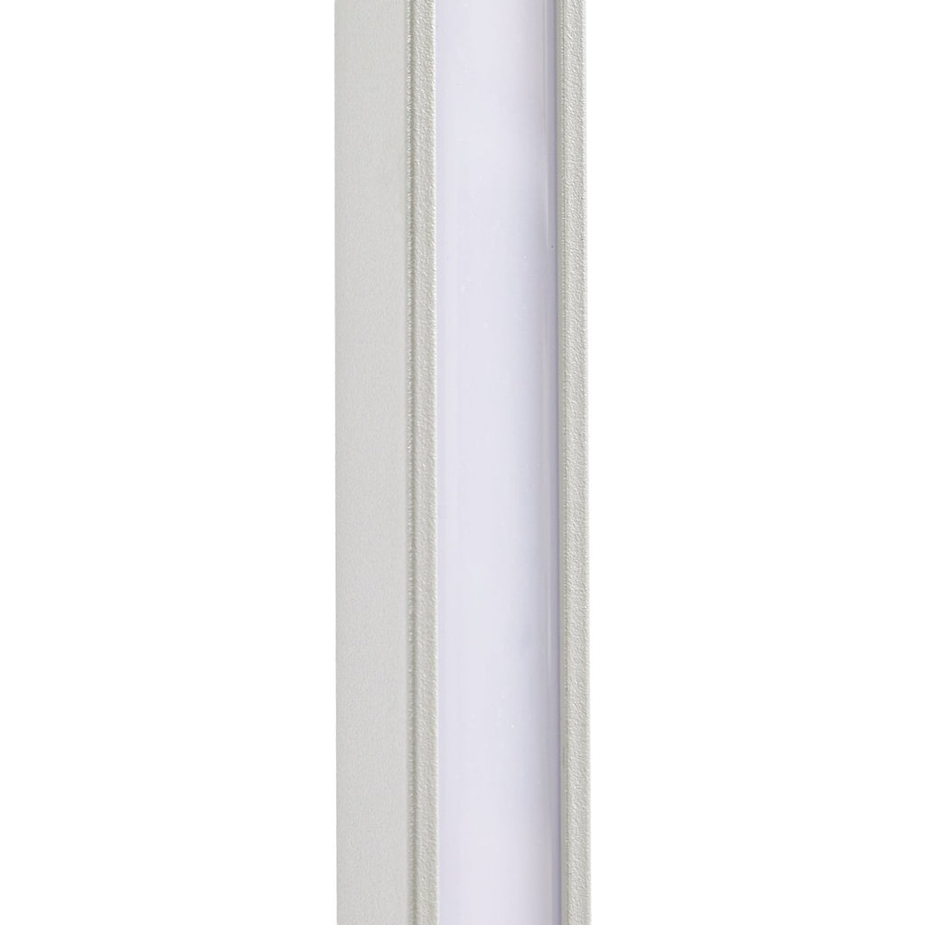 LED utevegglampe Neano steingrå aluminium 90 cm veggfeste