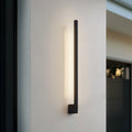LED utevegglampe Neano svart 80 cm forfra