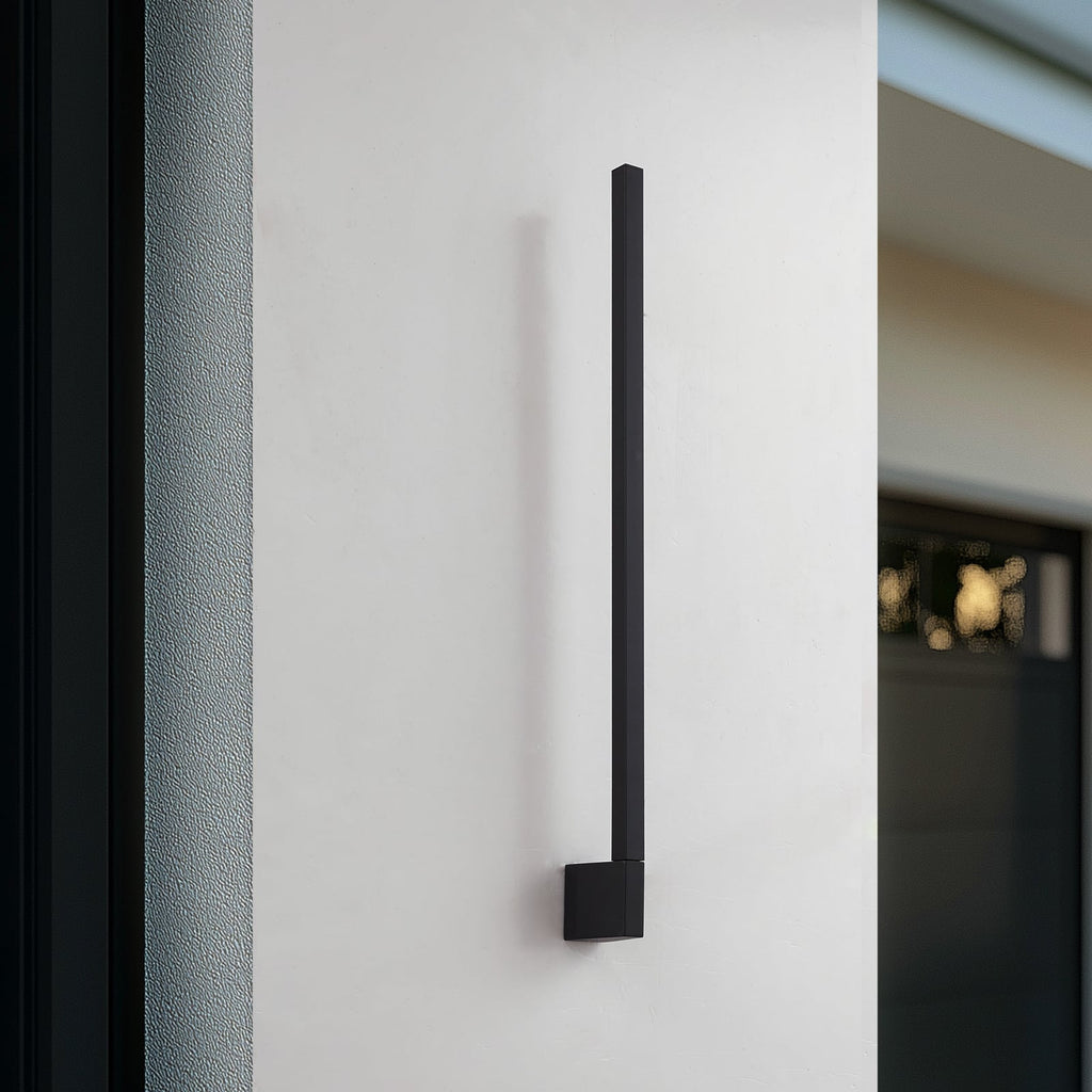 LED utevegglampe Neano svart 80 cm bakside