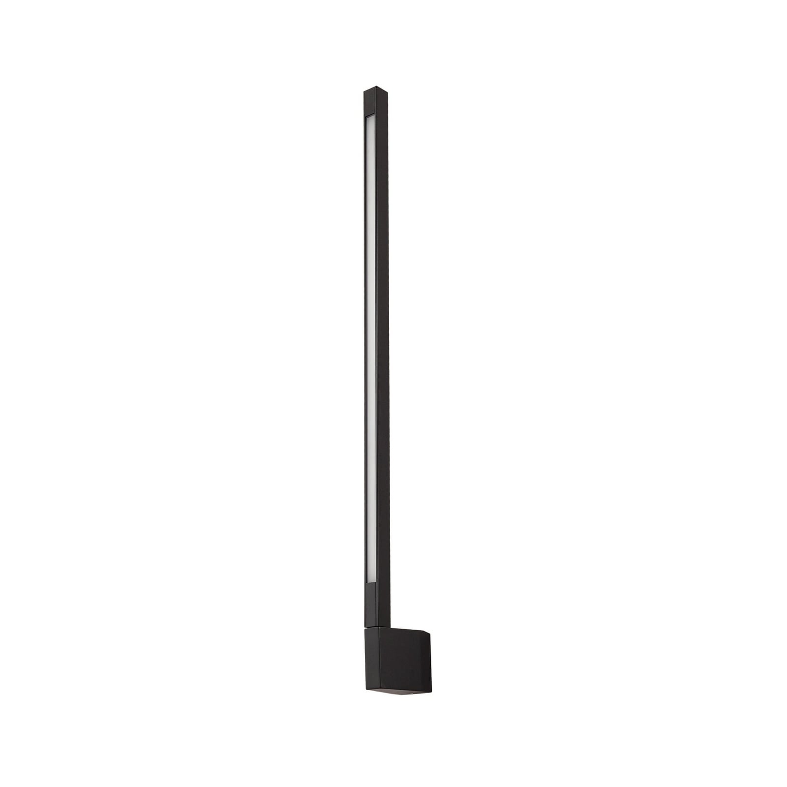 LED utevegglampe Neano svart 80 cm montert på vegg