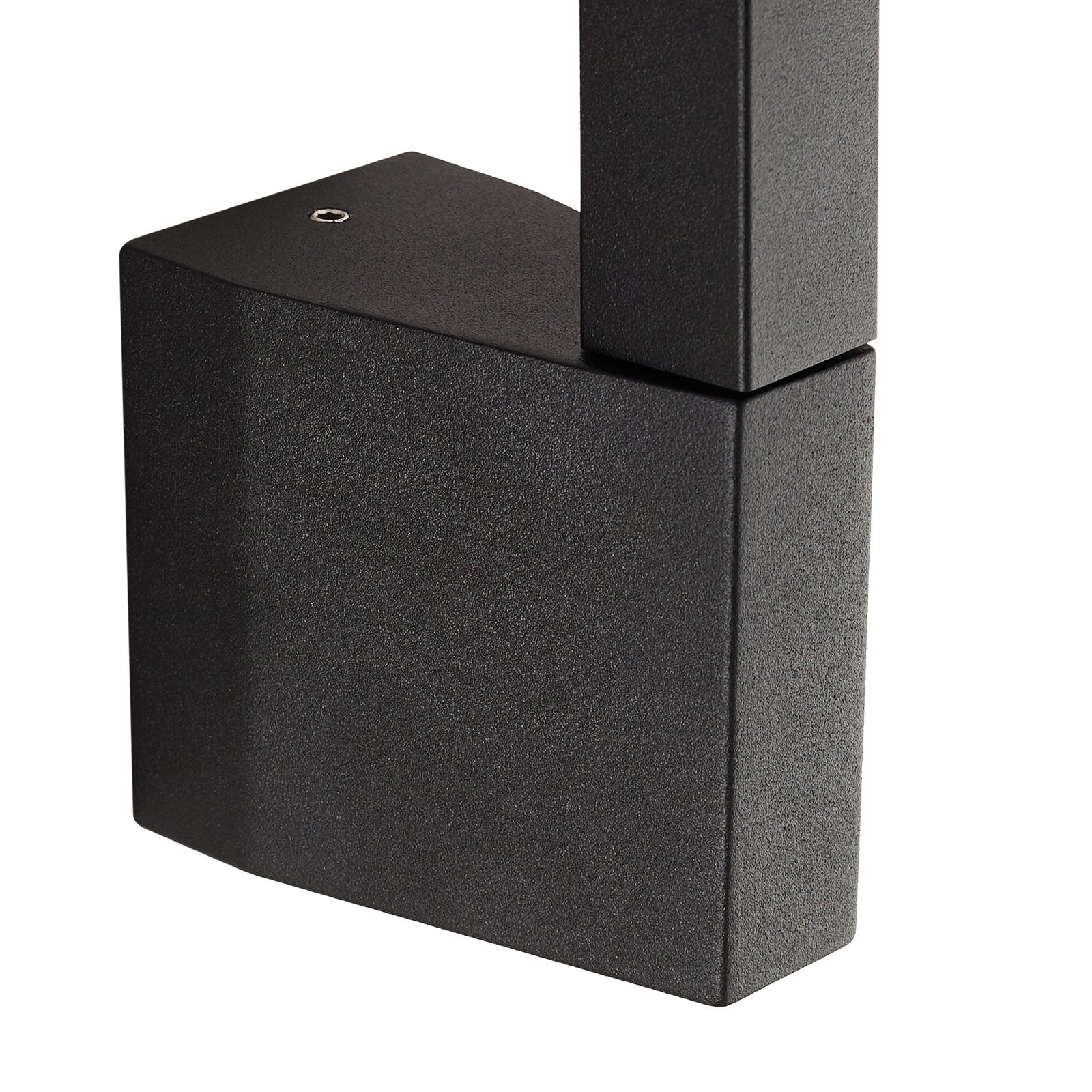 LED utevegglampe Neano svart 80 cm sideprofil