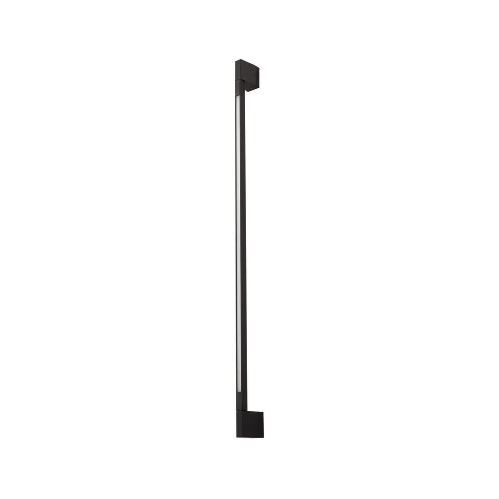 LED utevegglampe Neano svart aluminium 120 cm montert på vegg