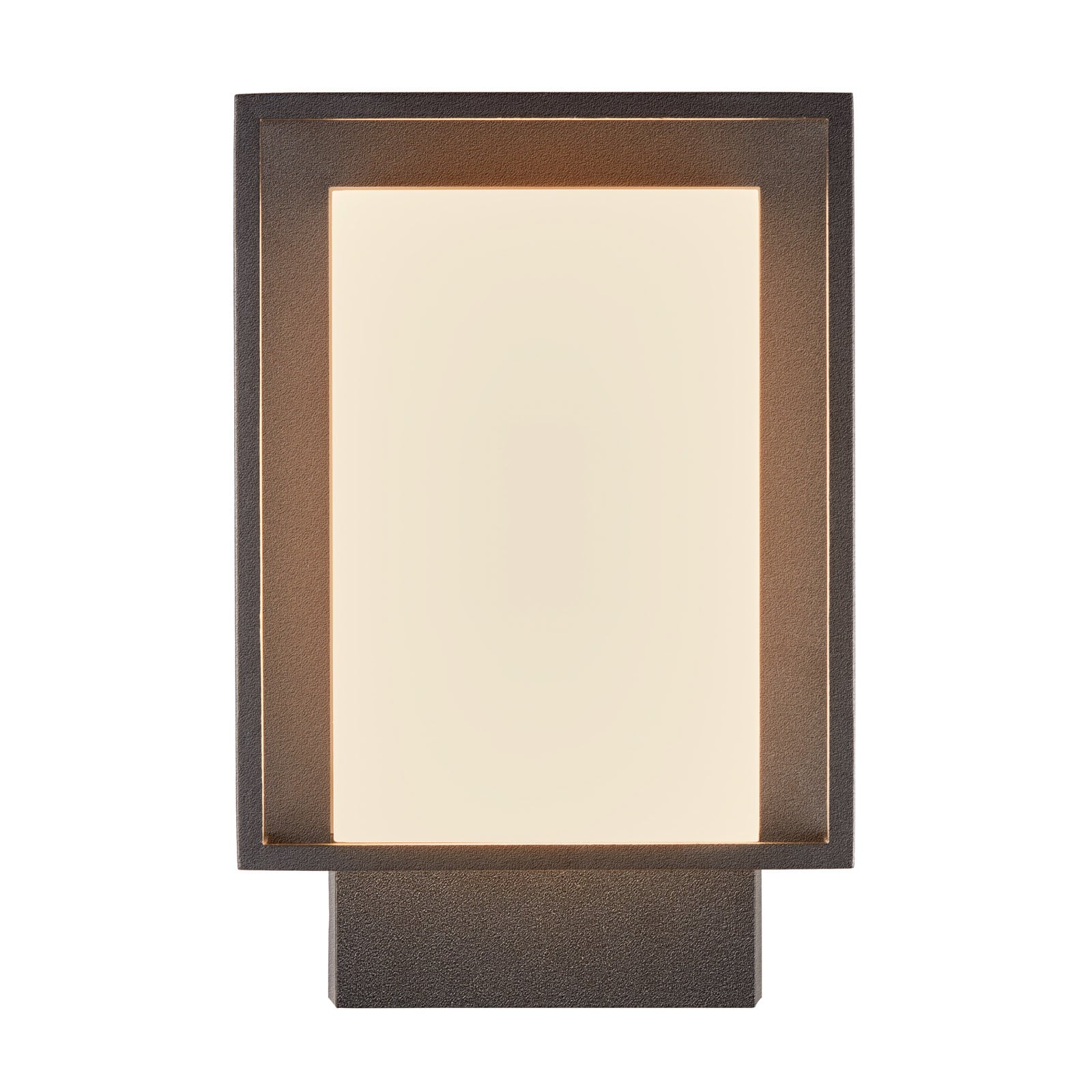 LED utevegglampe Nestor svart aluminium IP44 nærbilde