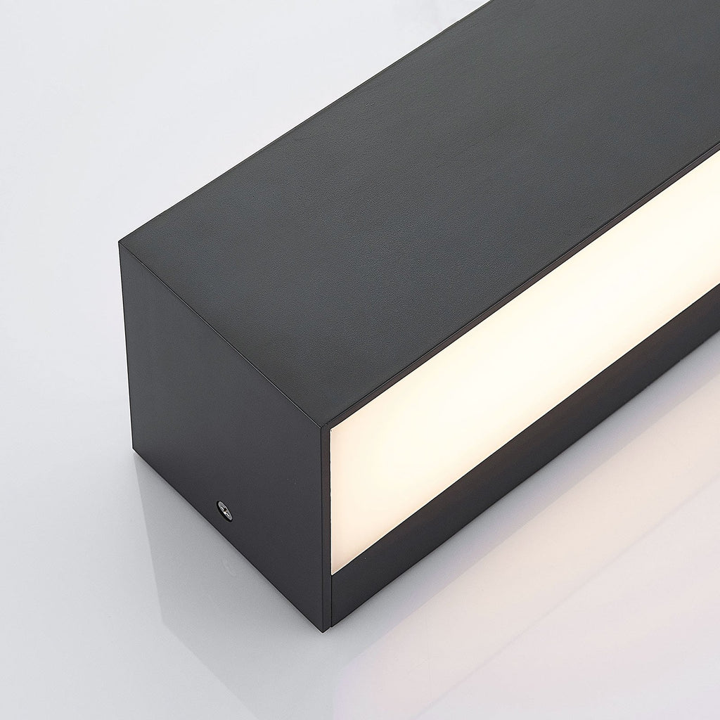 LED utevegglampe Nienke sjøvannsbestandig side