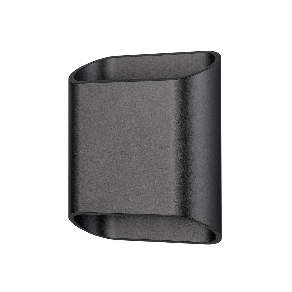 LED utevegglampe opp og ned grafitt CCT dimbar IP54 bakside