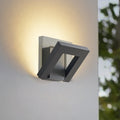 LED utevegglampe Orbin grå vippbar CCT IP54 forfra