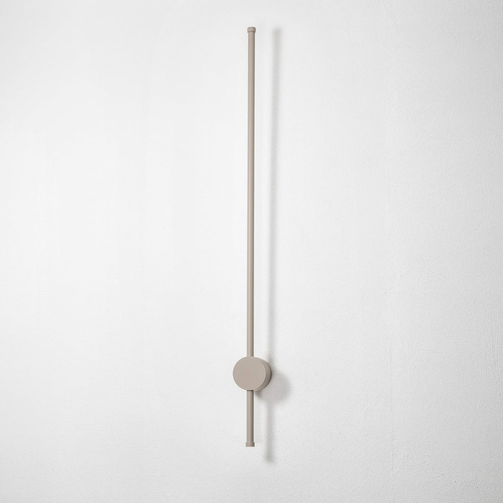 LED utevegglampe Orla M sand aluminium 97 cm IP54 forfra
