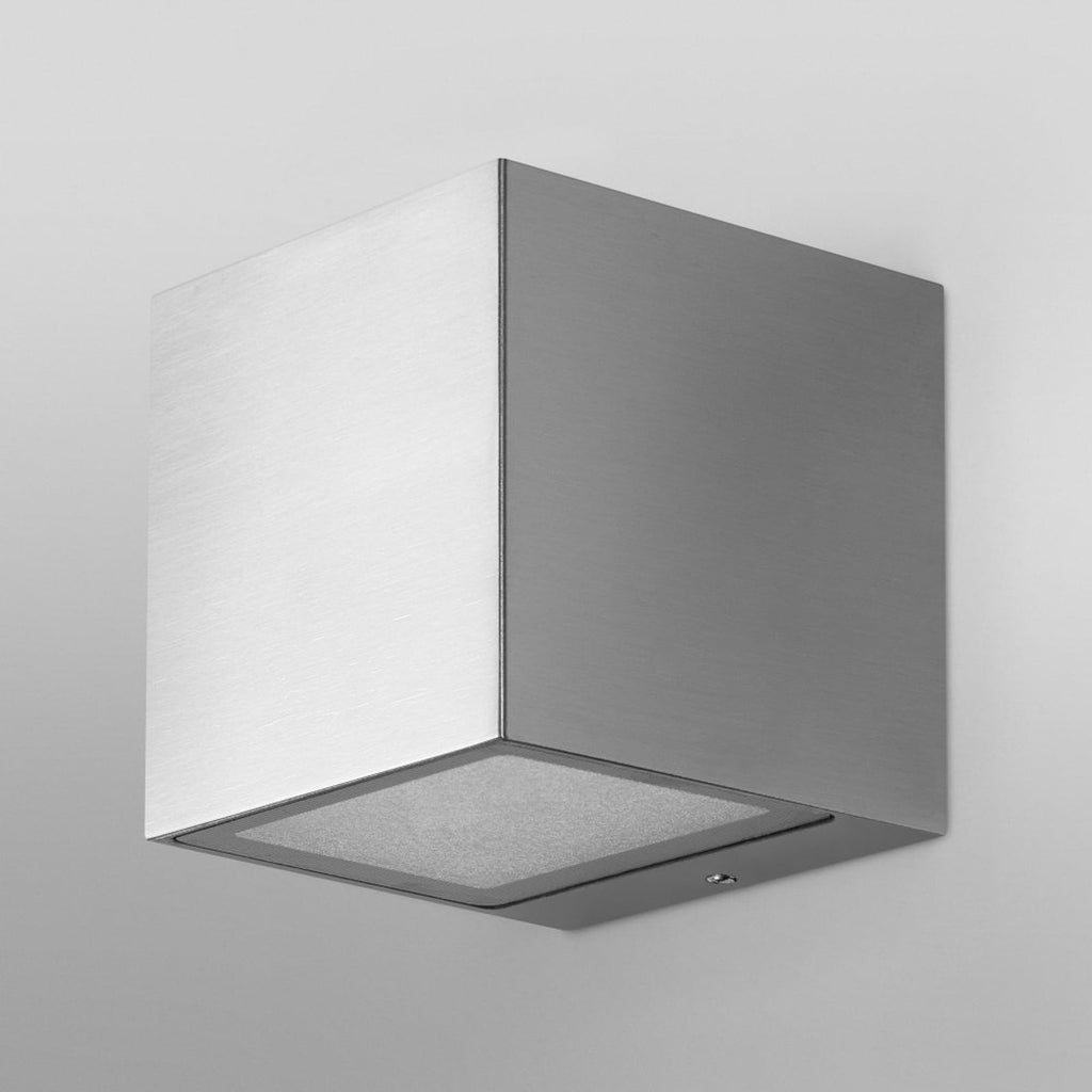 LED utevegglampe Outdoor Brick dimbar WiFi stål IP44 forside