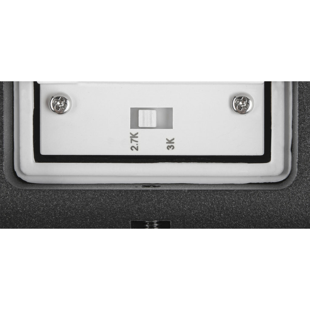 LED utevegglampe oval opp/ned CCT svart IP65 - SLV vinkelbilde