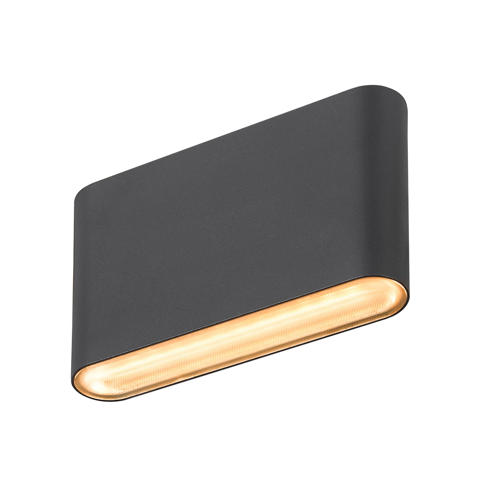LED utevegglampe oval opp og ned CCT svart IP65 - SLV detalj
