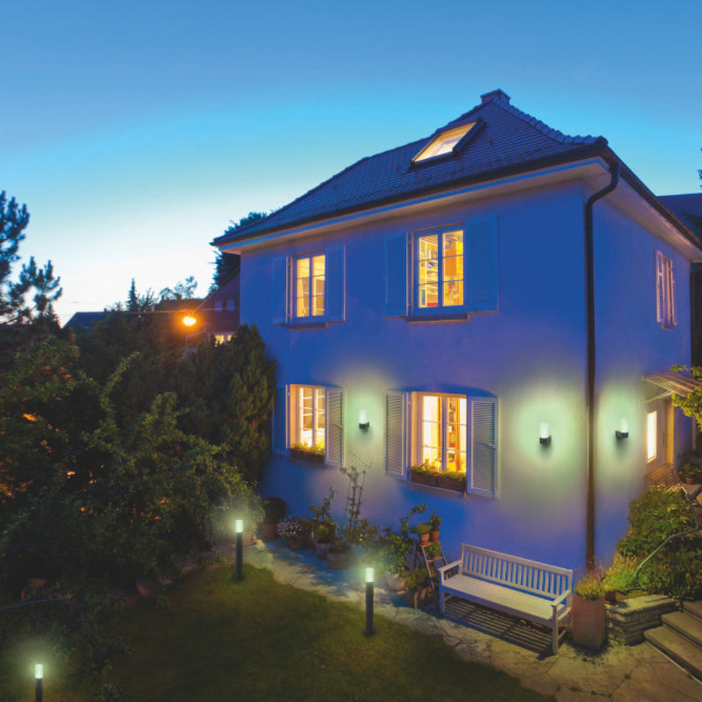 LED utevegglampe Pipe Wall RGBW dimbar WiFi IP44 - LEDVANCE SMART+ appstyring
