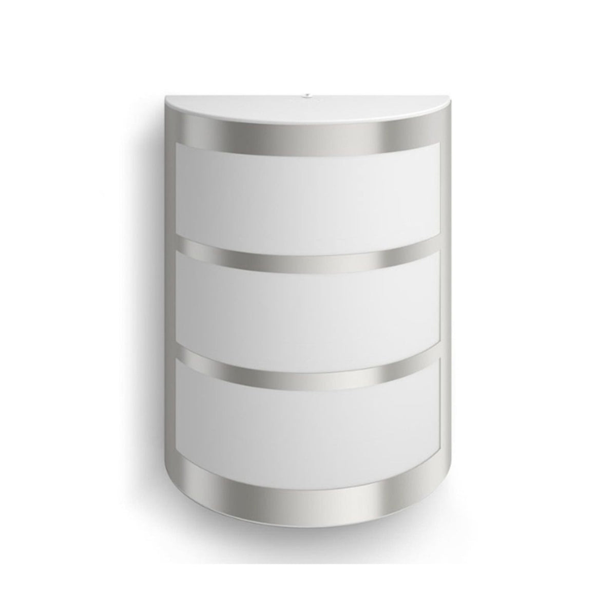 Detalj av LED utevegglampe Python rustfritt stål 6W IP44 Philips