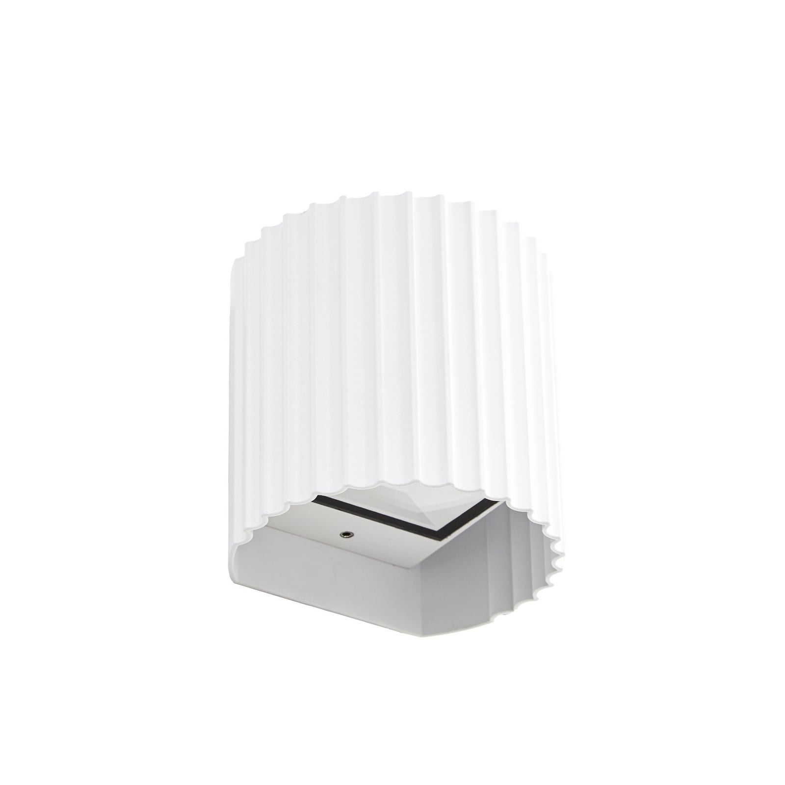 Nærbilde av LED utevegglampe Ralino hvit 2-lys IP65