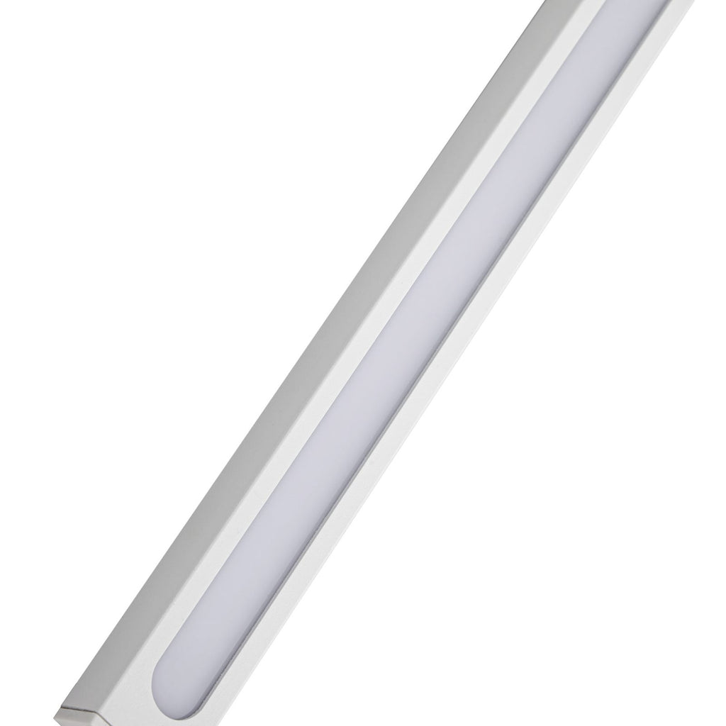 LED utevegglampe Sakari hvit aluminium installasjon