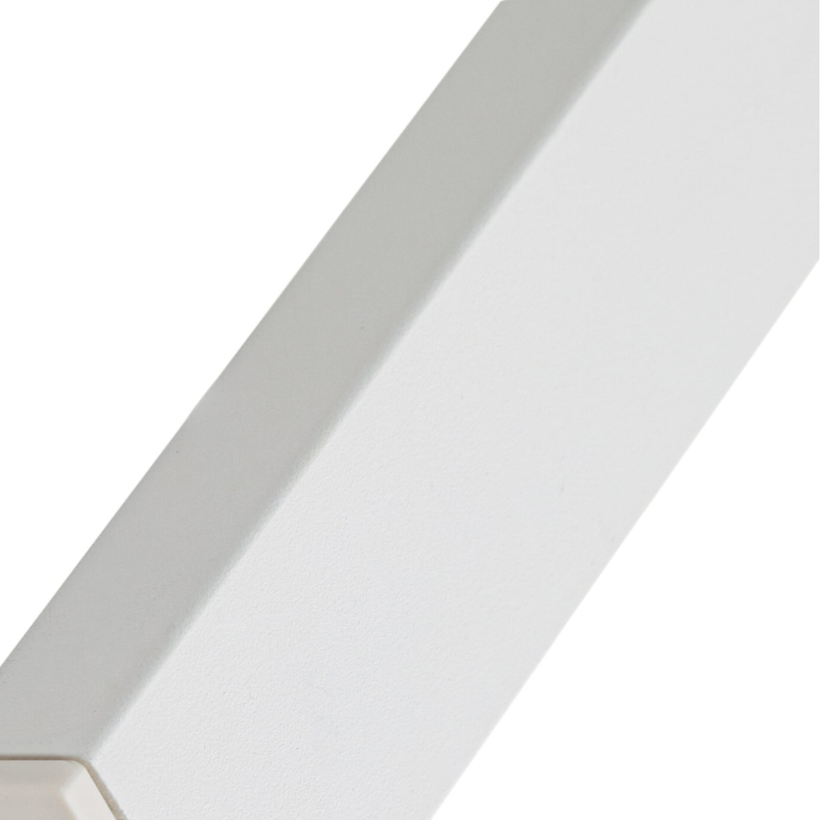 LED utevegglampe Sakari hvit aluminium side