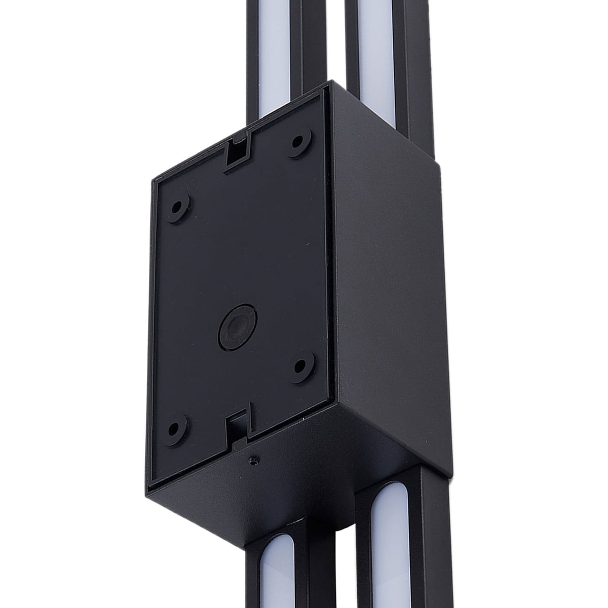LED utevegglampe Sakari svart aluminium veggfeste
