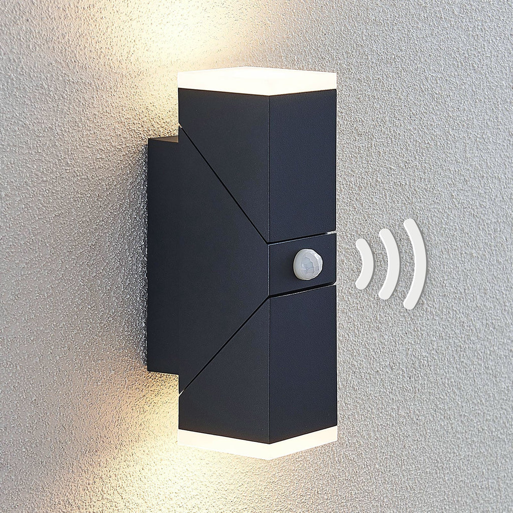 LED utevegglampe Sally antrasitt bakside