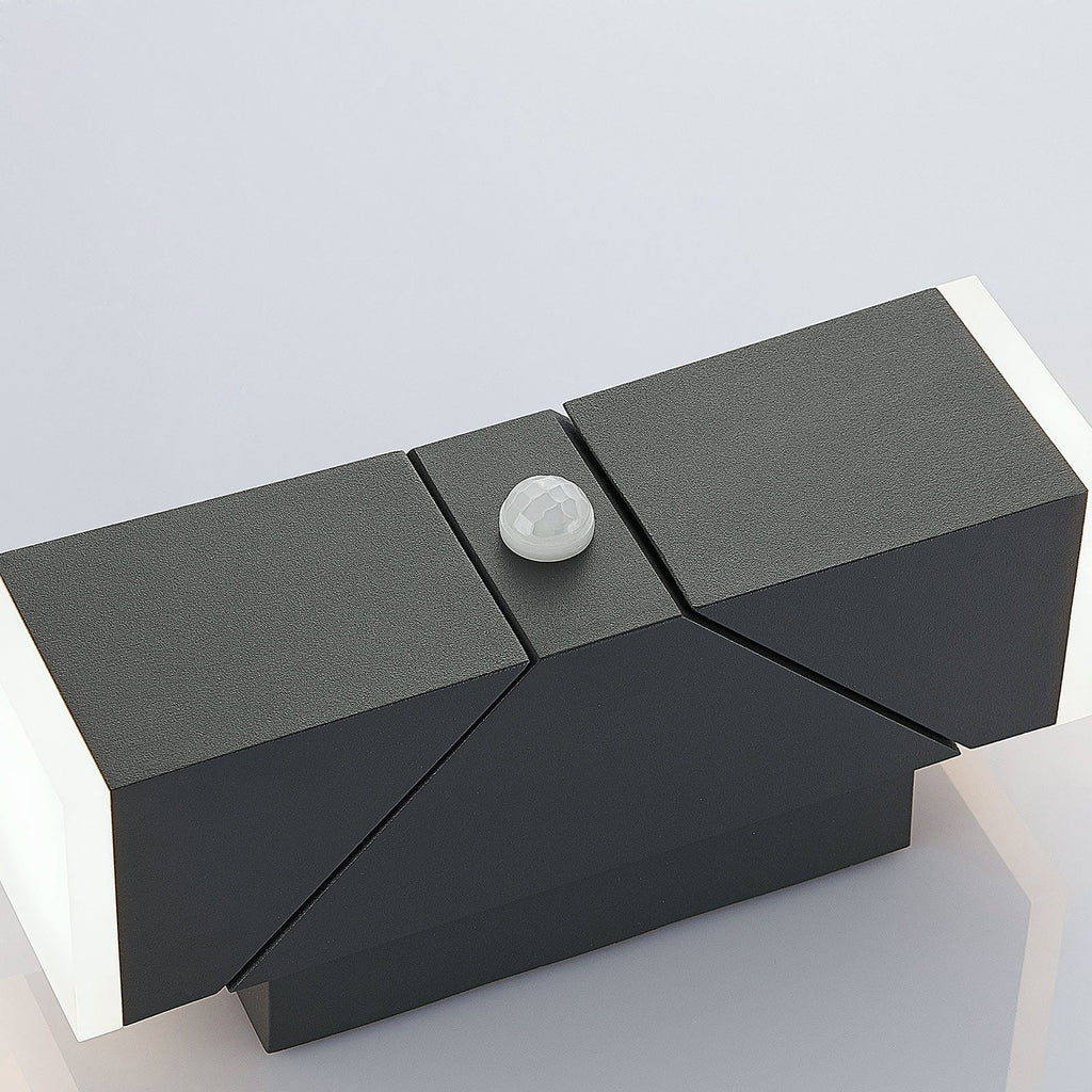 LED utevegglampe Sally antrasitt sideprofil