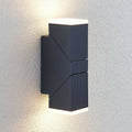 LED utevegglampe Sally justerbar antrasitt forfra