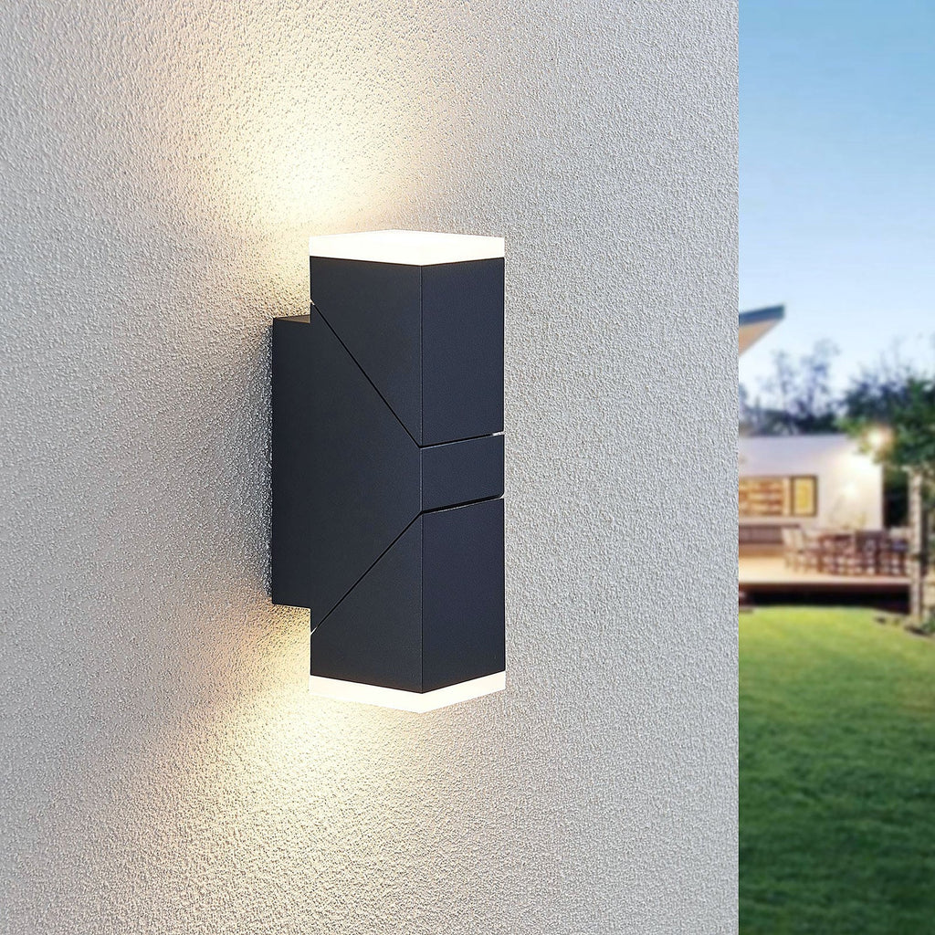 LED utevegglampe Sally justerbar antrasitt bakside