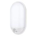LED utevegglampe Schwabing XXLS med bevegelsessensor hvit IP65 20W